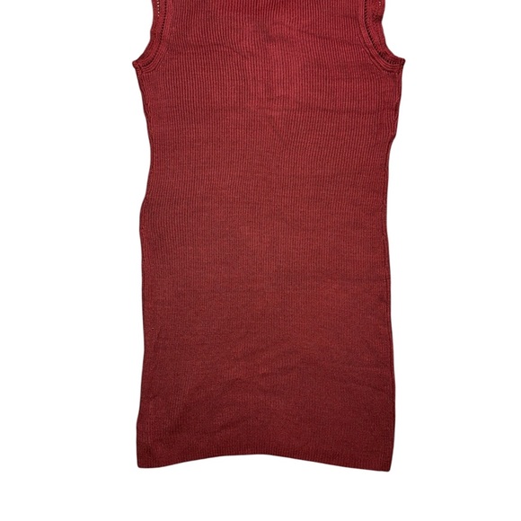 cupcakes & cashmere Red Lace-Up Mini Dress - Picture 5 of 7